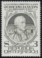 1704 Landesausstellung Joseph Haydn In Seiner Zeit, Haydn, 3 S Postfrisch ** - Unused Stamps