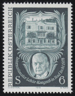 1578  Internationaler Lehár Kongress, Bad Ischl, Franz Lehár + Villa, 6 S, ** - Unused Stamps