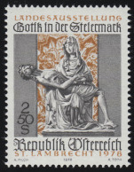 1575 Steirische Landesausstellung Gotik In Der Steiermark, Wandrelief 2.50 S,** - Unused Stamps