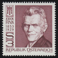 1614 50. Todestag, Jodok Fink, Politiker, 3 S, Postfrisch ** - Neufs