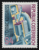 1609 CIMAC Kongress, Wien, Dieselmotor (Schnitt), 4 S, Postfrisch ** - Ongebruikt