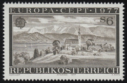 1553 Europa: Landschaften, Attersee, 6 S, Postfrisch ** - Unused Stamps