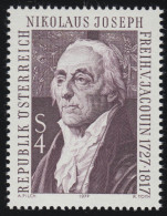 1540 250. Geburtstag, Nikolaus Joseph Freiherr Von Jacquin, 4 S, Postfrisch ** - Unused Stamps