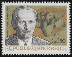 1534 100. Geburtstag, Viktor Kaplan, Maschinenbau-Ingenieur, 2.50 S ** - Unused Stamps