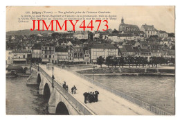 CPA - JOIGNY En 1913 - Vue Générale Prise De L'Avenue Gambetta + Texte - N° 146 - Coll. J. D. Sens - Joigny