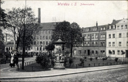 CPA Werdau In Sachsen, Johannisplatz - Autres & Non Classés
