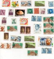 * Lot De 35 Timbres Oblitérés  D'INDE - Andere & Zonder Classificatie