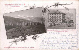 12358984 Urnerboden Klausenstrasse Hotel Pension Zum Wilhelm Tell Und Post Urner - Sonstige & Ohne Zuordnung