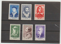 1956 N°1066 à 1071 Célébrités Série Ravel  NEUFS SANS GOMME  (lot 638) - Unused Stamps