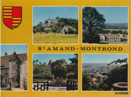 SAINT AMAND MONTROND - CPSM Multi Vues - Saint-Amand-Montrond