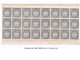 WAGONS-LITS   ,,, 24 Timbres ,,, Des Decoupage Dans Ce Bloc - Stamps