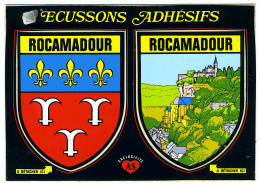 Rocamadour - Ecussons Adhésifs - Rocamadour