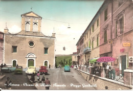 ARRONE (Umbria) Chiesa S. Maria Assunta - Piazza Garibaldi En 1965 - Andere & Zonder Classificatie