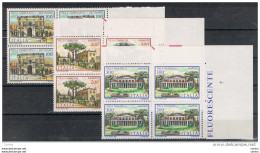 REPUBBLICA:  1981  VILLE  CAMPANE  -  S. CPL. 3  VAL. BL. 4  N. -  SASS. 1577/79 - Blocs-feuillets