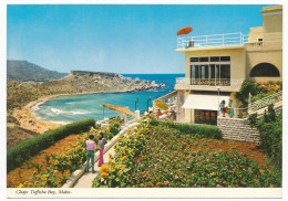 CPSM / CPM 10.5 X 15 Malte (1) L'Hotel Riviera Martinique Domine La Ravissante Plage De Sable De GHAJN TUFFIEHA La Baie - Malta