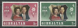 Gibraltar 1972 Mi 295-296 MNH  (ZE1 GIB295-296) - Otros