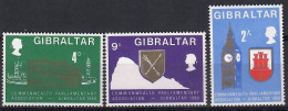 Gibraltar 1969 Mi 221-223 MNH  (ZE1 GIB221-223) - Altri