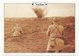 CPSM / CPM 10,5 X 15  VERDUN (Meuse) Guerre 1914-1918 Explosion En Première Ligne - Guerre 1914-18