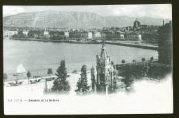 14618 - SUISSE - GENEVE Et Le Salève  - DOS NON DIVISE - Genève