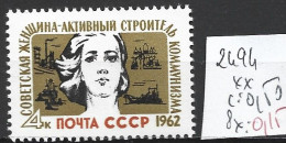 RUSSIE 2494 ** Côte 0.50 € - Ongebruikt