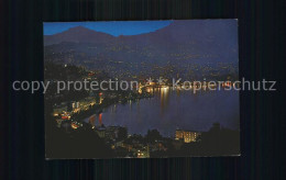 12349518 Lugano TI Gesamtansicht Bei Nacht Lugano - Other & Unclassified