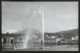 14621 - SUISSE - GENEVE - Le Jet D'eau Et Le Mont-Blanc - Genève