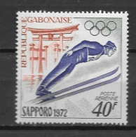 PA - 1971 - N° 122**MNH - Jeux Olympiques De Sapporo - Gabun (1960-...)