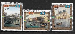 PA - 1972 - N° 124 à 126**MNH - Sauvegarde De Venise - Gabón (1960-...)