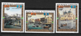 PA - 1972 - N° 124 à 126**MNH - Sauvegarde De Venise - Gabon (1960-...)