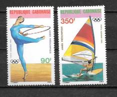 PA - 1983 - N° 254 à 255**MNH - Jeux Olympiques De Los Angeles - Gabón (1960-...)