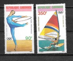 PA - 1983 - N° 254 à 255**MNH - Jeux Olympiques De Los Angeles - Gabon