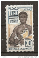 PA - 1966 - N° 50**MNH -20 Ans UNESCO - Gabon (1960-...)