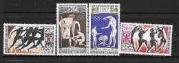 PA - 1964 - N° 24 à 27**MNH - Jeux Olympiques Tokyo - Gabon (1960-...)