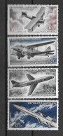 PA - 1962 - N° 7 à 10**MNH - Avions - Gabón (1960-...)