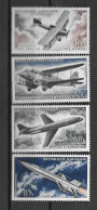 PA - 1962 - N° 7 à 10**MNH - Avions - Gabon