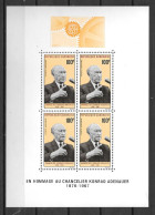 BF - 1967 - N° 9**MNH - Adenauer - Gabón (1960-...)