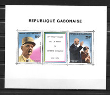 BF - 1980 - N° 37**MNH - Général De Gaulle - Gabón (1960-...)