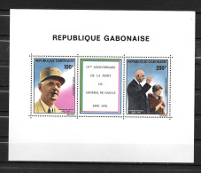 BF - 1980 - N° 37**MNH - Général De Gaulle - Gabon (1960-...)