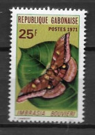 1971 - N° 274**MNH - Papillons - Gabón (1960-...)