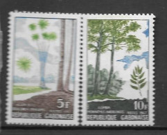 1967 - N° 220 + 221**MNH - Arbres - Gabon