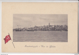 Fixe Constantinople Vue De Galata - Turquia