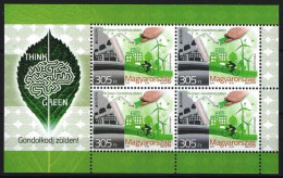 SALE!!! HUNGARY HUNGRÍA HONGRIE UNGARN 2016 EUROPA CEPT Think Green S/S Souvenir Sheet MNH ** - 2016