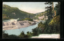 AK West Coast, Gold Dredging On Buller River  - New Zealand