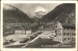 12346098 Andermatt Kaserne Und Soldatenheim Andermatt - Sonstige & Ohne Zuordnung