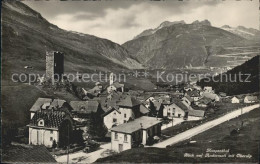 12344754 Hospental Mit Blick Auf Andermatt Und Oberalp Hospental - Autres & Non Classés