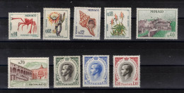 MONACO  Timbres Neufs **  De  1960 ( Ref  MC557)  Lot Entre 537A Et 550 A - Nuovi