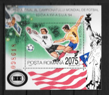 ROUMANIE - BF N° 236**MNH - 1994 – Estados Unidos