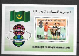 MAURITANIE - BF 19 **MNH - 1978 – Argentina