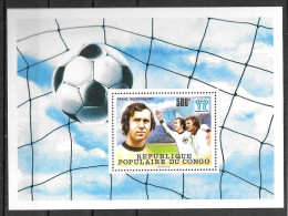 CONGO - BF 15 **MNH - BECKENBAUER - 1978 – Argentina