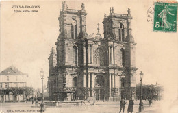 FRANCE - Vitry Le François - Eglise Notre Dame - Animé - Carte Postale Ancienne - Vitry-le-François